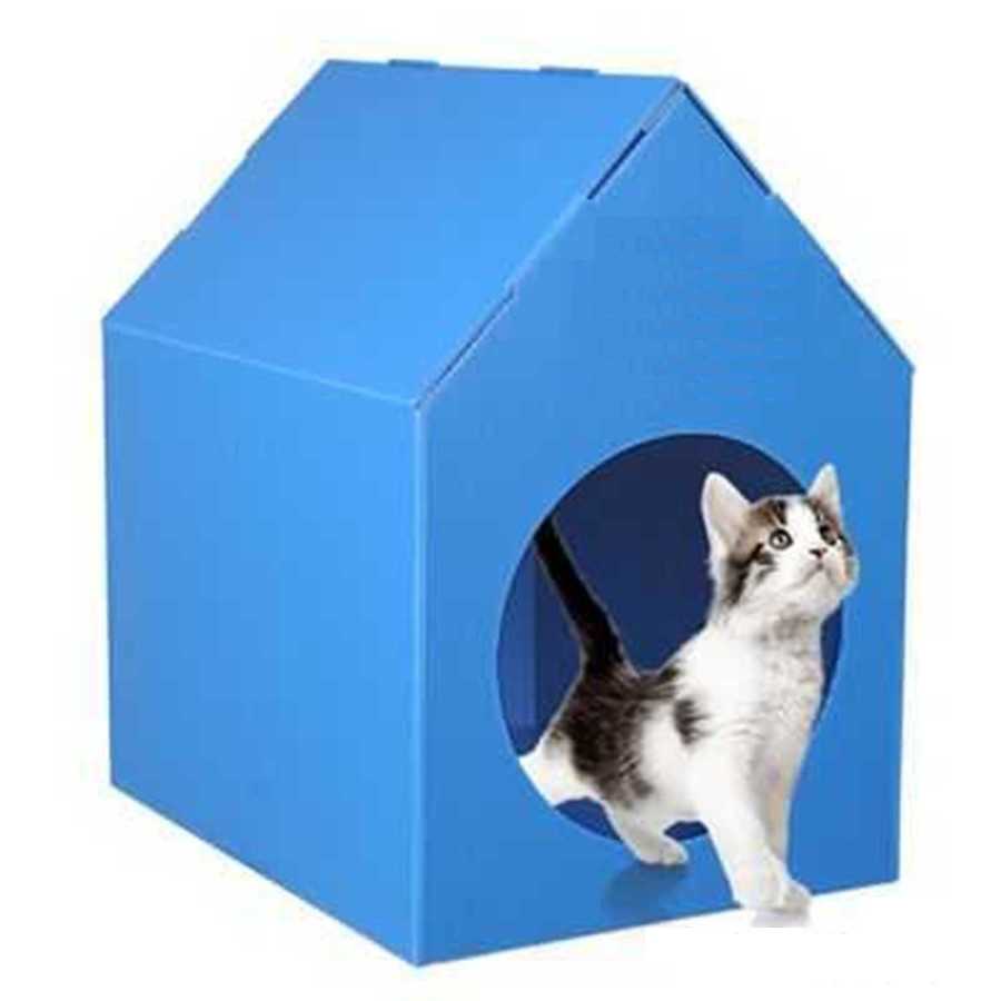 Petzoom Kedi Evi Sokak Hayvanları İçin Kulübe Kedi Evleri Pet Zoom