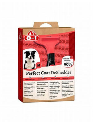 8in1 - 8in1 Perfect Coat Deshedder Furminator Orta Irk Köpek Tarağı [m]