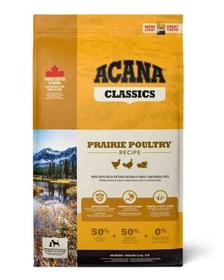 Acana - Acana Classics Prairie Poultry Tavuklu Köpek Maması 9,7 kg