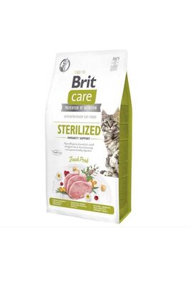 Brit Care - Brit Care Immunity Support Domuz Etli Kısırlaştırılmış Kedi Maması 7 Kg