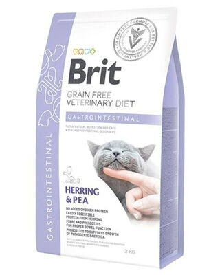 Brit Care - BritCare Veterinary Diet Gastrointestinal Sindirim Sistemi Destekleyici Tahılsız Kedi Maması 2 Kg