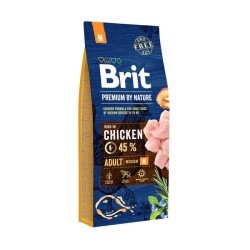 Brit Premium By Nature Tahılsız Tavuklu Yetişkin Köpek Maması 15 KG - Thumbnail