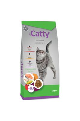 Catty - Catty Light Sterilised Somonlu Kısırlaştırılmış Kedi Maması 1 Kg