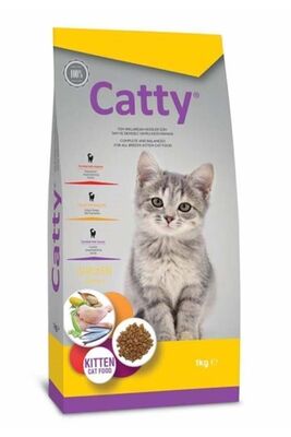 Catty - Catty Tavuklu Yavru Kedi Maması 1 Kg