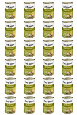 Dr. Sacchi - Dr.sacchi Konserve Kedi Av Hayvanlı 400gr X 24 Adet