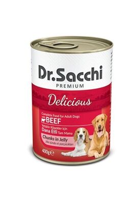Dr. Sacchi - Dr.sacchi Konserve Köpek Sığır Etli 400gr