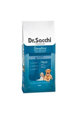 Dr. Sacchi - Dr.sacchi Sensitive Somonlu Yetişkin Köpek Maması 15 Kg