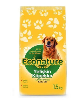 Econature - Econature Kuzulu Yetişkin Köpek Maması 15 Kg