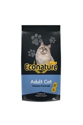 Econature Plus Tavuklu Yetişkin Kedi Maması 15 Kg - Thumbnail