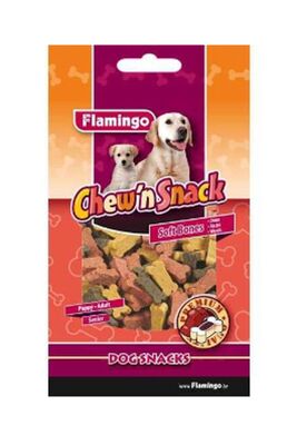 Flamingo - Flamingo Chew'n Bones Karışık Köpek Eğitimi Ödül Bisküvisi 150 gr