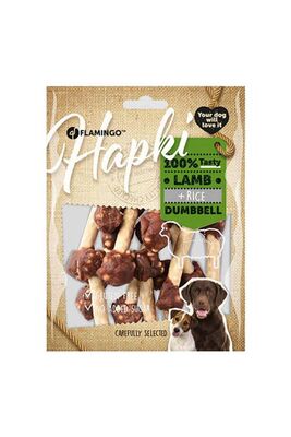 Flamingo - Flamingo Hapki Kuzulu Pirinçli Dumbell Köpek Ödülü 150gr