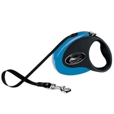 Flexi - Flexi Collection Otomatik Şerit Köpek Gezdirme Tasması M 5m 25Kg MAVİ