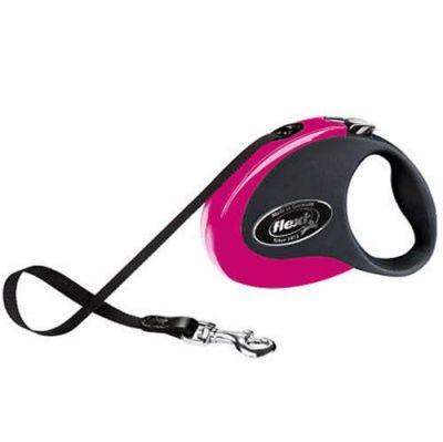 Flexi - Flexi Collection Otomatik Şerit Köpek Gezdirme Tasması M 5m 25Kg PEMBE
