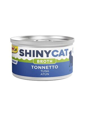 Gimcat - GimCat Shinycat Broth Sos İçinde Ton Balıklı Kedi Konservesi 70 gr