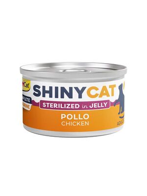 Gimcat - GimCat Shinycat Jöle İçinde Tavuklu Kısırlaştırılmış Kedi Konservesi 70 gr