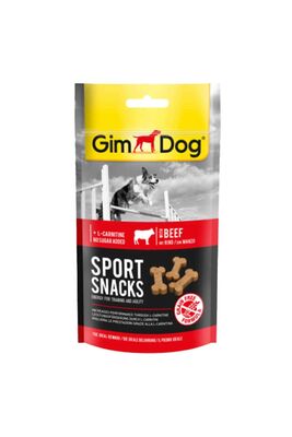 Gimdog - Gimdog Köpek Ödül Tableti Sportsnacks Sığır Etli 60 gr