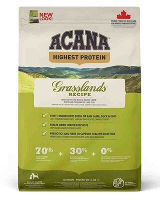 Acana - Acana Grasslands Etli Tahılsız Köpek Maması 2 Kg