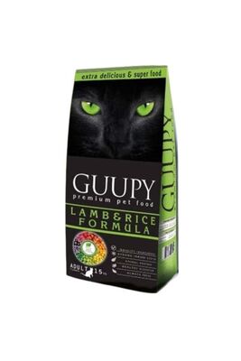 GUUPY - Guppy Kuzu Etli Yetişkin Kuru Kedi Maması 15kg