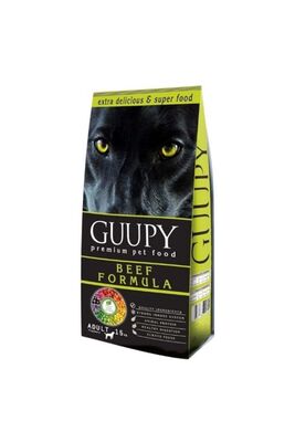 GUUPY - GUUPY Biftekli Yetişkin Köpek Maması 15 Kg