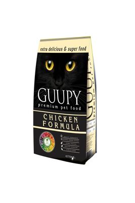 GUUPY - GUUPY Tavuklu Yavru Kedi Maması 15 kg