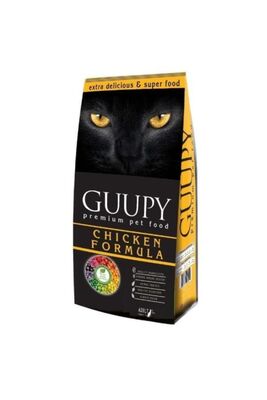 GUUPY - GUUPY Tavuklu Yetişkin Kedi Maması 15 Kg