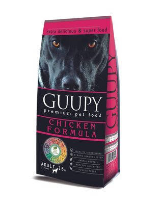 GUUPY - Guupy Tavuklu Yetişkin Köpek Maması 15 Kg