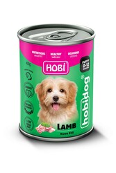 Hobby Hobi Hobidog Kuzu Etli Yavru Köpek Konservesi 400gr - Thumbnail