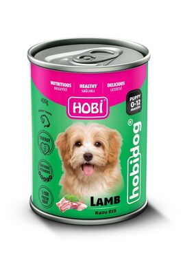 Hobby - Hobby Hobi Hobidog Kuzu Etli Yavru Köpek Konservesi 400gr