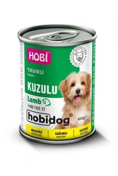 Hobby Hobi Hobidog Kuzu Etli Yavru Köpek Konservesi 400gr - Thumbnail