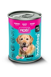 Hobby Hobi Hobidog Kuzu Etli Yetişkin Köpek Konservesi 400gr - Thumbnail