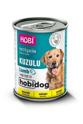 Hobby Hobi Hobidog Kuzu Etli Yetişkin Köpek Konservesi 400gr - Thumbnail