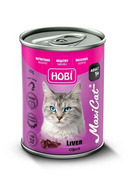 Hobby - Hobby Maxicat Ciğerli Kedi Konserve 400 Gr