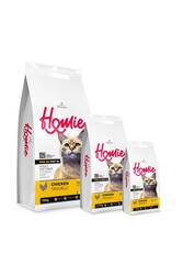 Homie Düşük Tahıllı Tavuklu Yetişkin Kedi Maması 1,5 Kg - Thumbnail