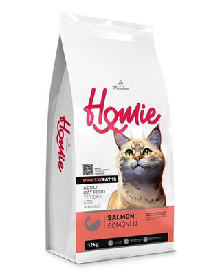 Homie - Homie Somonlu Yetişkin Kedi Maması 12 Kg