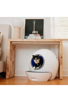 justie pet - justie pet ELS PET Smart Pro Akıllı Full Otomatik Kedi Tuvaleti, App Kontrol, UV Temizleme