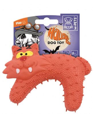 M Pets - M-Pets Halloween Orange Cat Köpek Oyuncağı