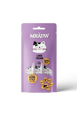 MHAUW - MHAUW Ciğerli Sıvı Kedi Ödülü 15gr 4lü