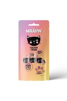 MHAUW - MHAUW Multi Vitamin Sıvı Kedi Ödülü 15gr 4lü