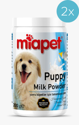 Miapet - Miapet Kutulu Puppy Milk Powder Yavru Köpek Süt Tozu 200 Gr 2'Lİ