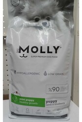 Molly Hypoallergenic Kuzu Etli Mini Irk Yavru Köpek Maması 2 kg - Thumbnail