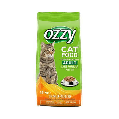 Ozzy - Ozzy Kuzu Etli Yetişkin Kedi Maması 15 Kg