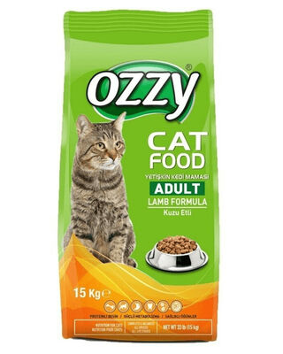 Ozzy - Ozzy Kuzu Etli Yetişkin Kedi Maması 15 Kg