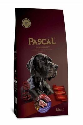 Pascal - Pascal Kuzu Etli Ve Pirinçli 15 Kg Yetişkin Kuru Köpek Maması