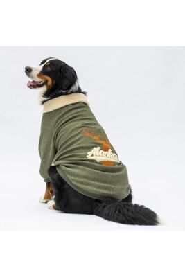 Pawstar - Pawstar Haki Alaska Büyük Irk Köpek Sweat Köpek Kıyafeti 3XL