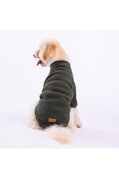 Pawstar Haki Triko Büyük Irk Köpek Kıyafeti Büyük Irk Köpek Sweat (15-45kg) 5XL - Thumbnail