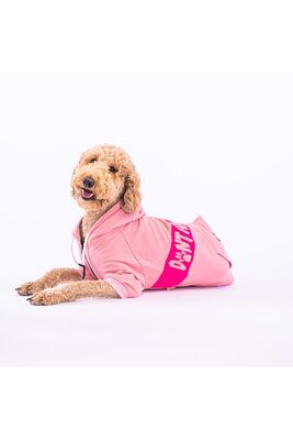 Pawstar - Pawstar Pembe Angry Dog Orta ve Büyük Irk İçin Köpek Ceketi Köpek Sweati Köpek Elbisesi Köpek Kıyafeti 3XL