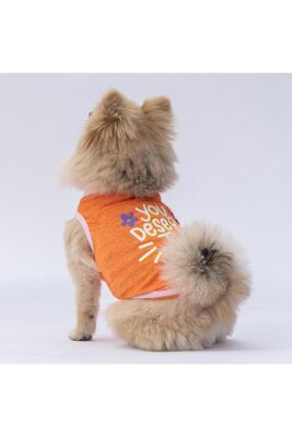 Pawstar - Pawstar Turuncu Joy Kedi Köpek Tişörtü - Kedi Köpek Kıyafeti 2XL
