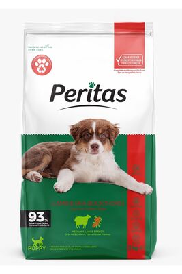 PERİTAS - PERİTAS Kuzu Etli ve Yabani İğdeli Orta-Büyük Irk Yavru Köpek Maması 3 KG