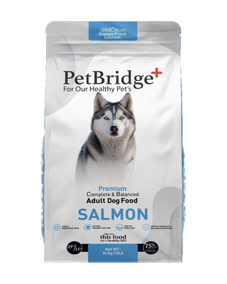 PetBridge Supplementary Food - Petbridge Somonlu Yetişkin Köpek Maması 15 Kg