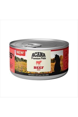 Acana - Premium Pate Ezme Sığır Etli Kedi Konservesi 85 gr